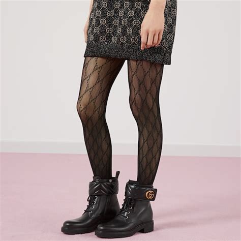 dress with gucci tights|gucci interlocking g tights black.